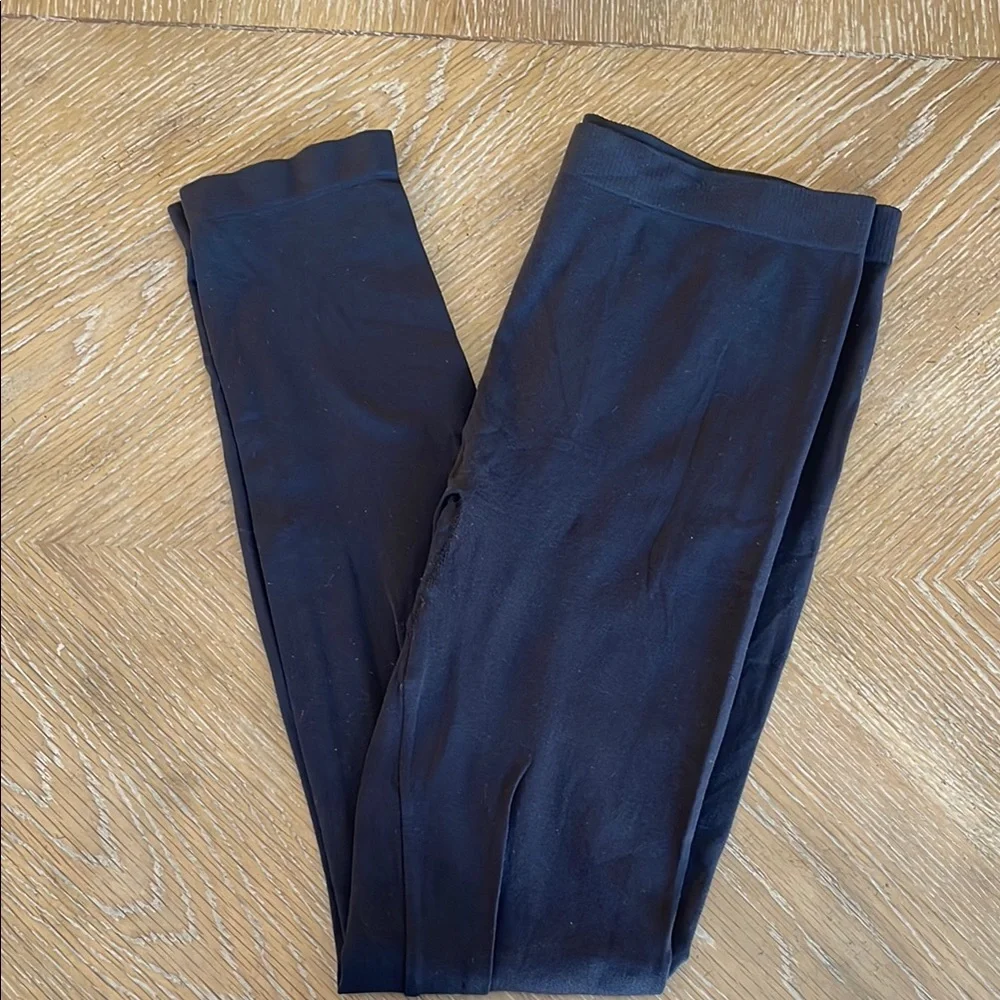 Black Footless Leggings